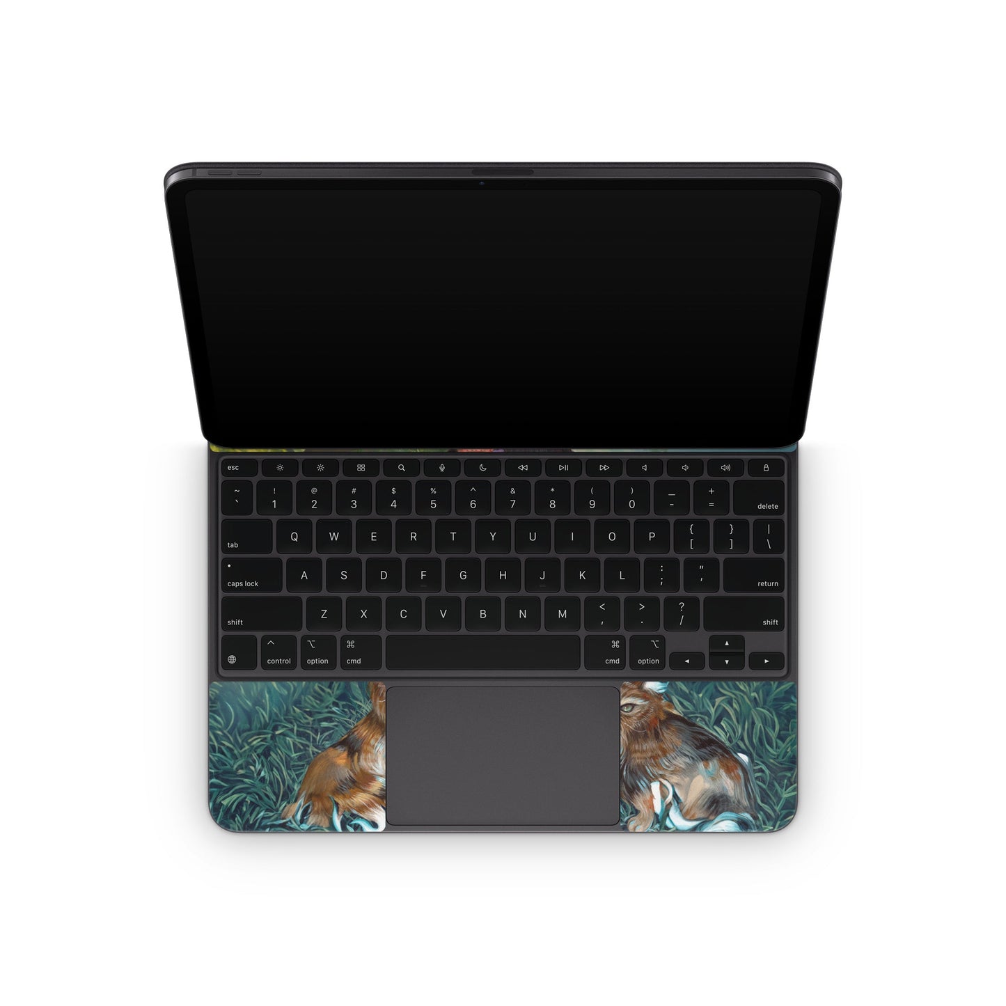 Kirin and Bakeneko - Apple Magic Keyboard for iPad Skin