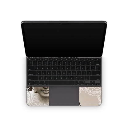 Meditation Mehndi - Apple Magic Keyboard for iPad Skin