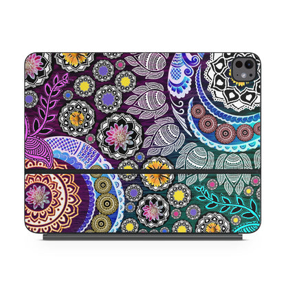 Mehndi Garden - Apple Magic Keyboard for iPad Skin