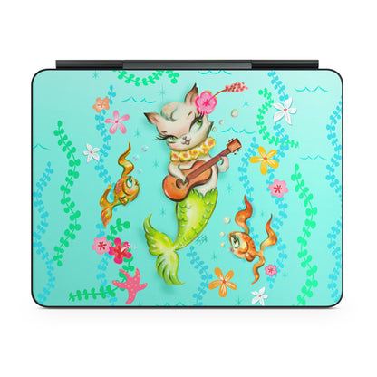 Merkitten with Ukelele - Apple Magic Keyboard for iPad Skin