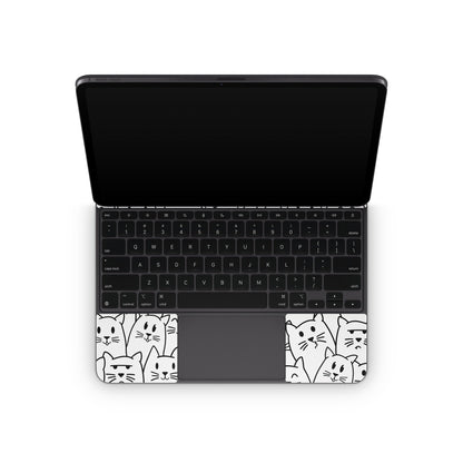 Moody Cats - Apple Magic Keyboard for iPad Skin