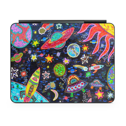 Out to Space - Apple Magic Keyboard for iPad Skin