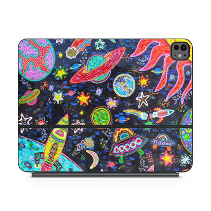 Out to Space - Apple Magic Keyboard for iPad Skin