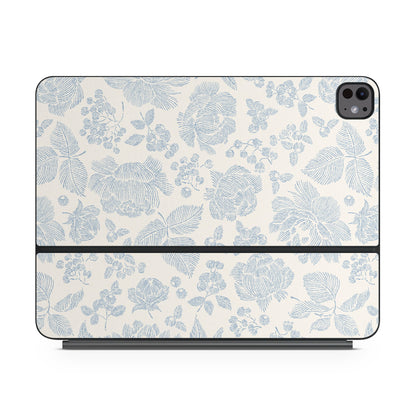 Peonies and Berries - Apple Magic Keyboard for iPad Skin