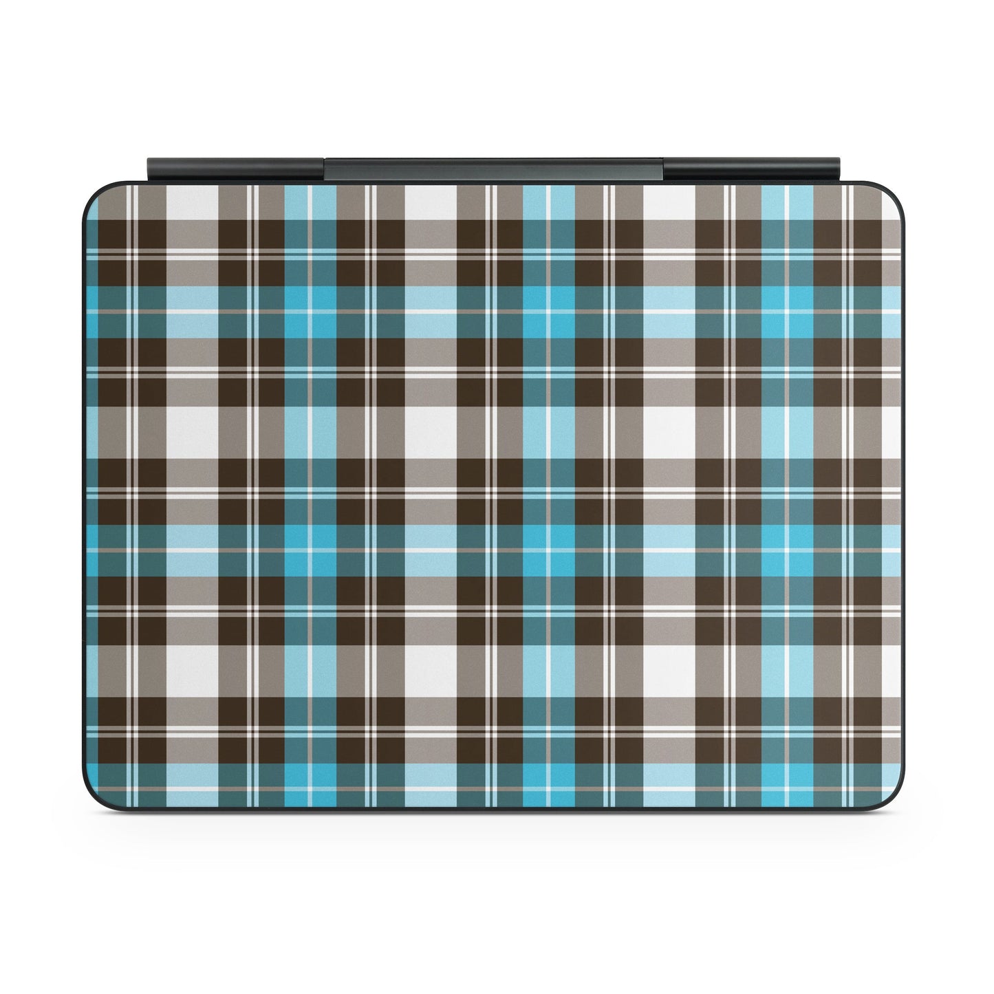 Turquoise Plaid - Apple Magic Keyboard for iPad Skin