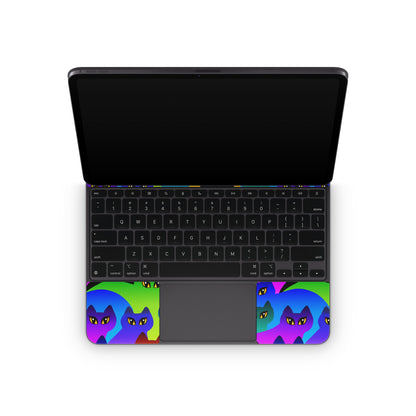 Rainbow Cats - Apple Magic Keyboard for iPad Skin