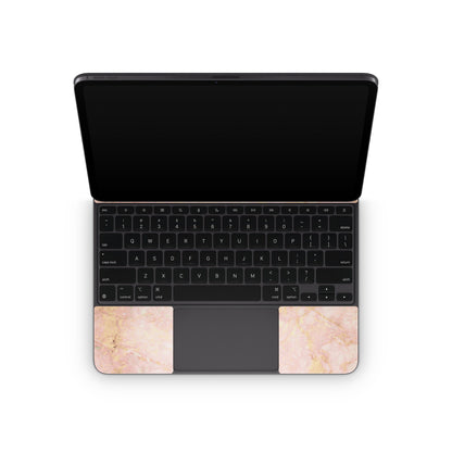 Rose Gold Marble - Apple Magic Keyboard for iPad Skin