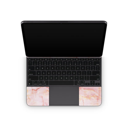 Satin Marble - Apple Magic Keyboard for iPad Skin