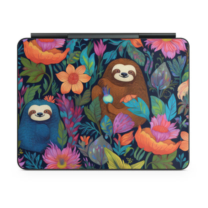 Garden of Slothy Delights - Apple Magic Keyboard for iPad Skin