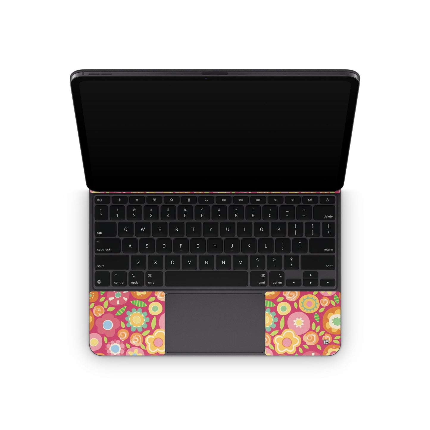 Flowers Squished - Apple Magic Keyboard for iPad Skin