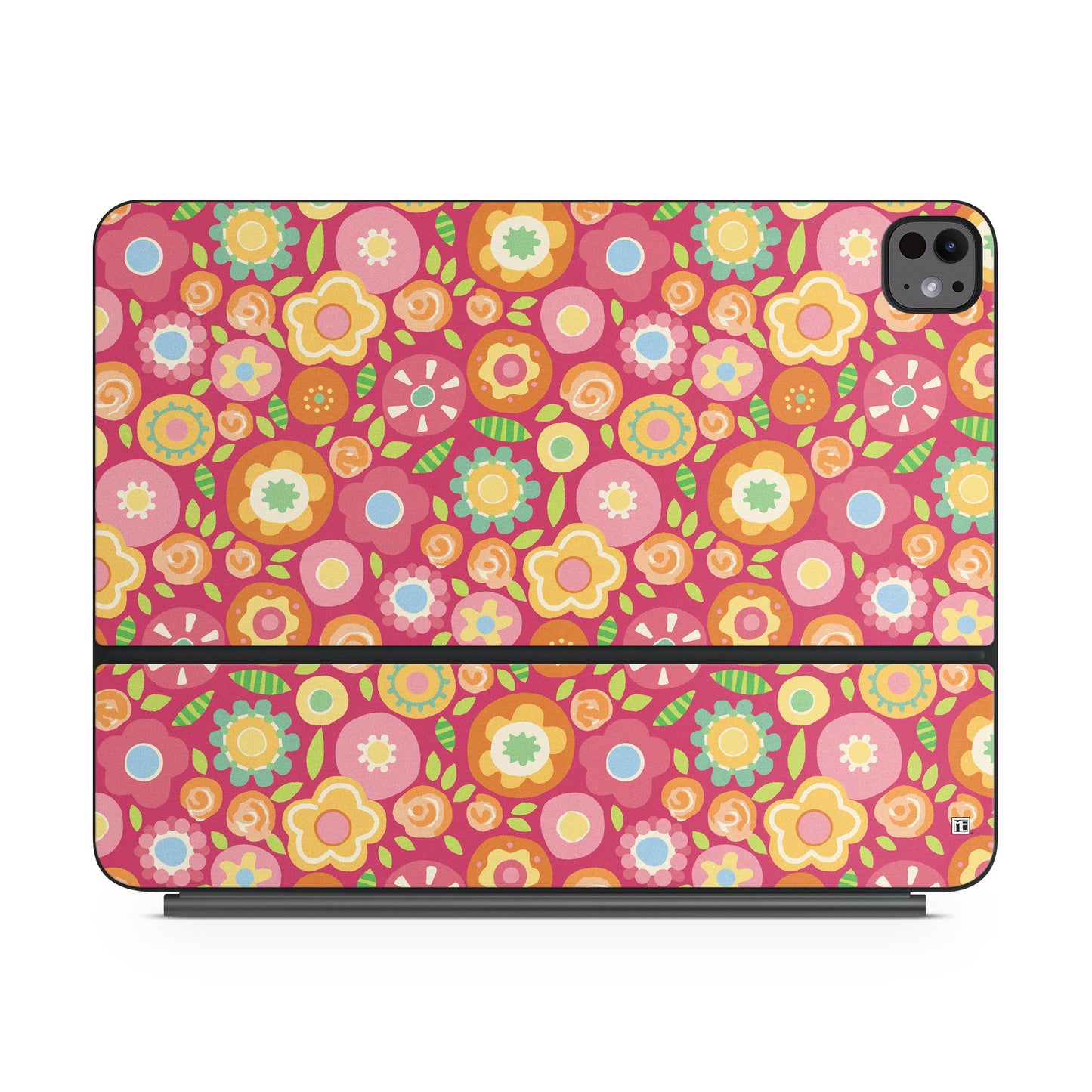 Flowers Squished - Apple Magic Keyboard for iPad Skin