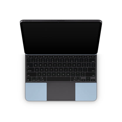 Solid State Blue Mist - Apple Magic Keyboard for iPad Skin