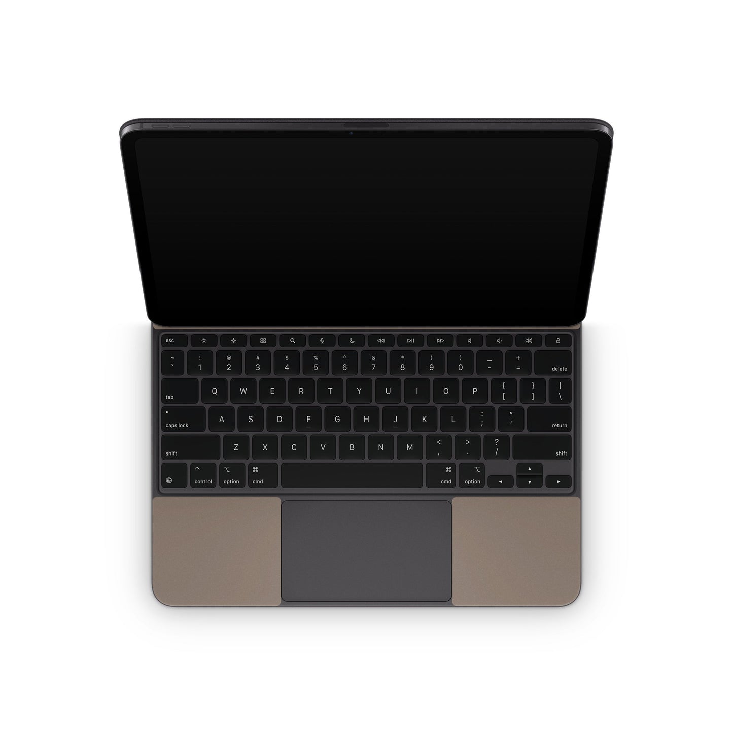 Solid State Flat Dark Earth - Apple Magic Keyboard for iPad Skin