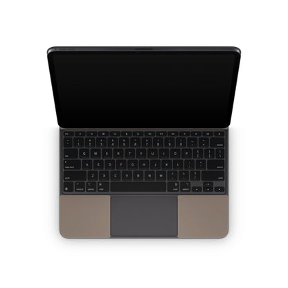 Solid State Flat Dark Earth - Apple Magic Keyboard for iPad Skin