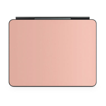 Solid State Peach - Apple Magic Keyboard for iPad Skin