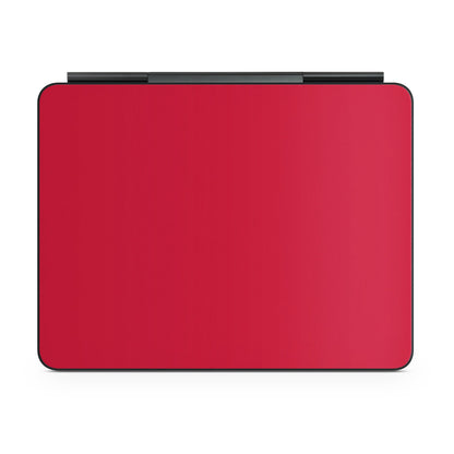Solid State Red - Apple Magic Keyboard for iPad Skin