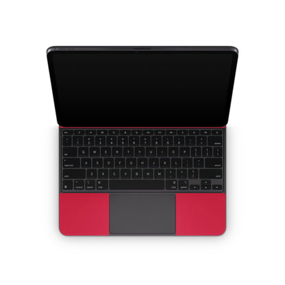Solid State Red - Apple Magic Keyboard for iPad Skin