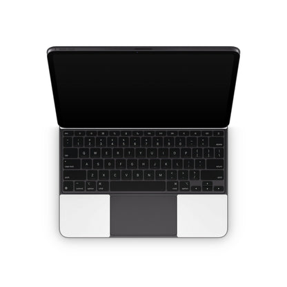 Solid State White - Apple Magic Keyboard for iPad Skin