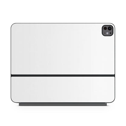 Solid State White - Apple Magic Keyboard for iPad Skin