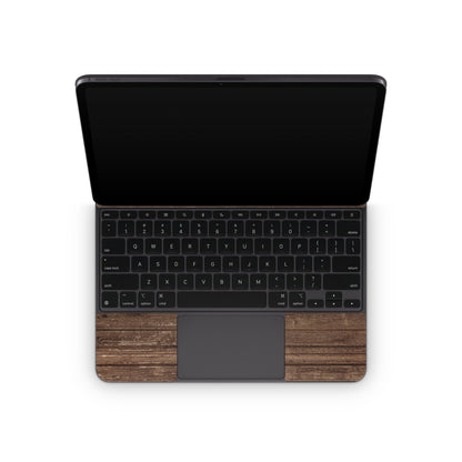 Stripped Wood - Apple Magic Keyboard for iPad Skin