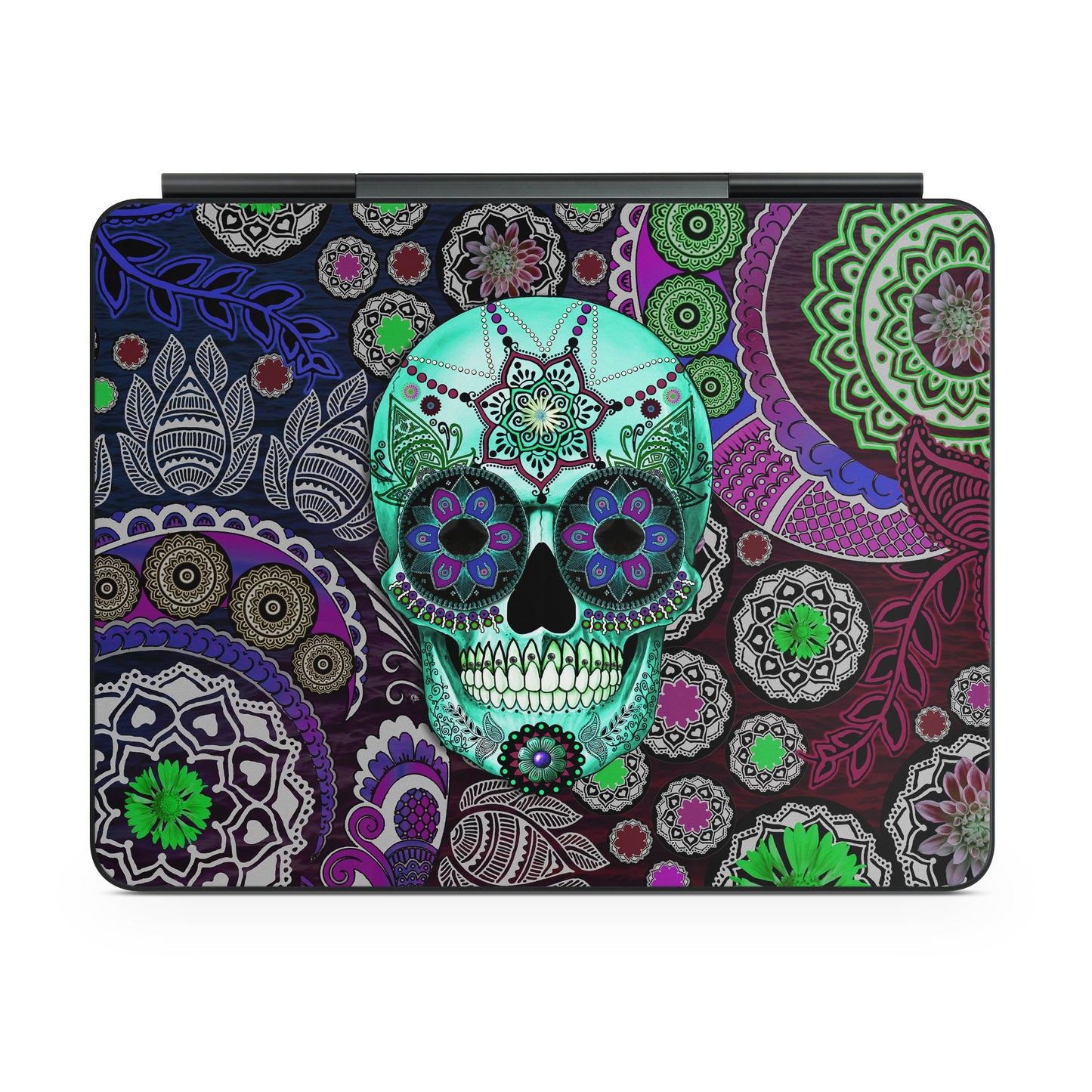 Sugar Skull Sombrero - Apple Magic Keyboard for iPad Skin