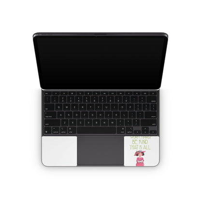Work Hard - Apple Magic Keyboard for iPad Skin