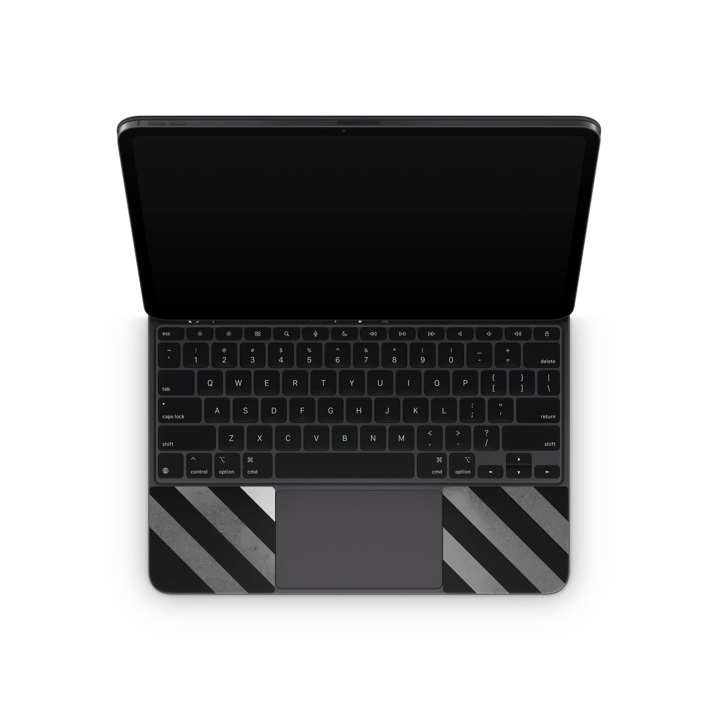 Thin White Line Hero - Apple Magic Keyboard for iPad Skin