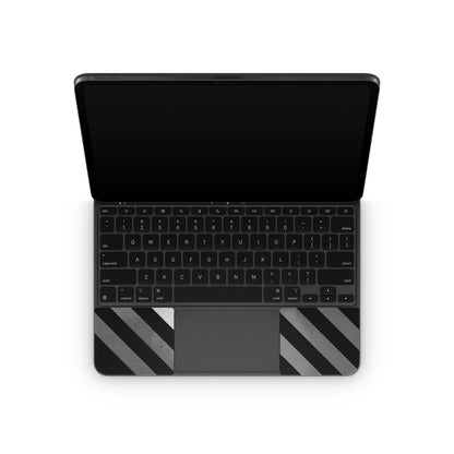 Thin White Line Hero - Apple Magic Keyboard for iPad Skin