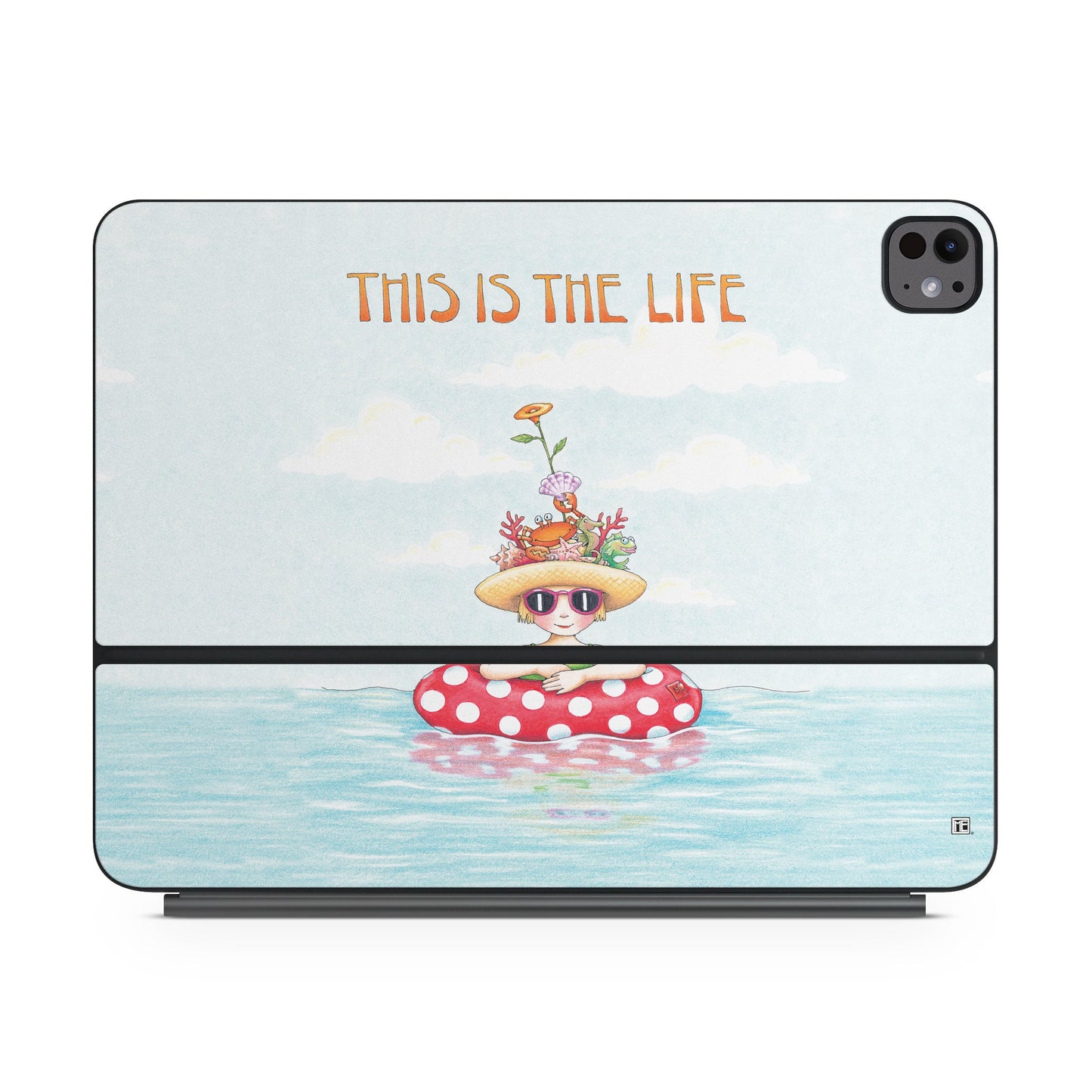 This Is The Life - Apple Magic Keyboard for iPad Skin