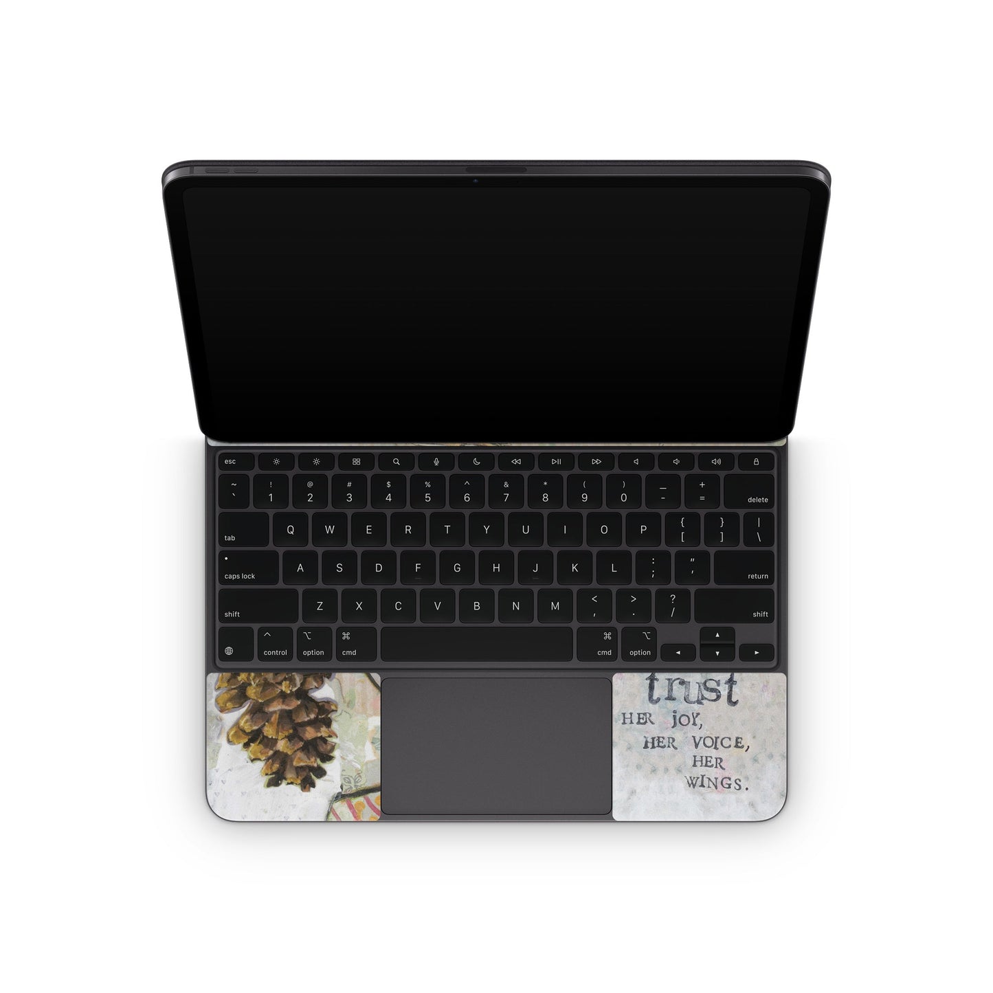Time To Trust - Apple Magic Keyboard for iPad Skin
