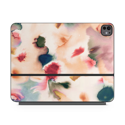 Abstract Watercolor Mineral - Apple Magic Keyboard for iPad Skin