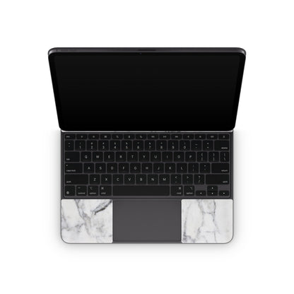 White Marble - Apple Magic Keyboard for iPad Skin