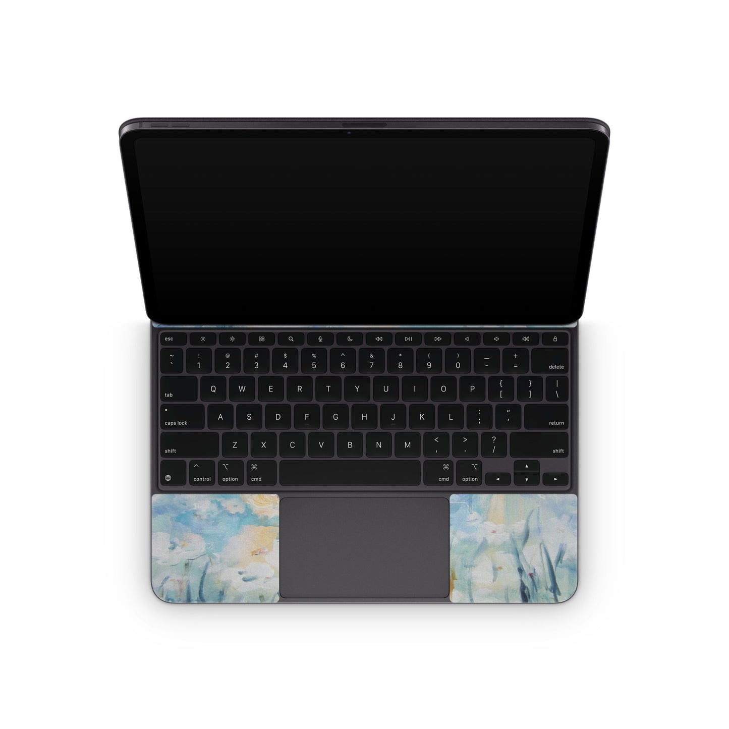 White & Blue - Apple Magic Keyboard for iPad Skin