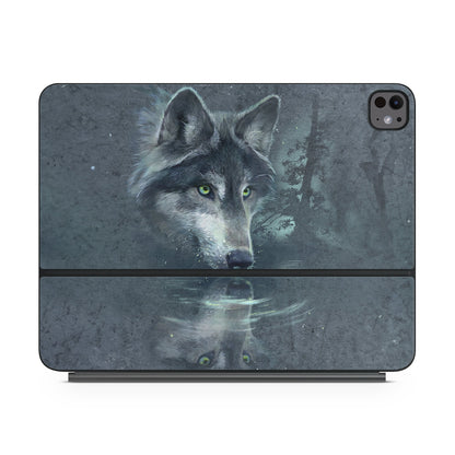 Wolf Reflection - Apple Magic Keyboard for iPad Skin