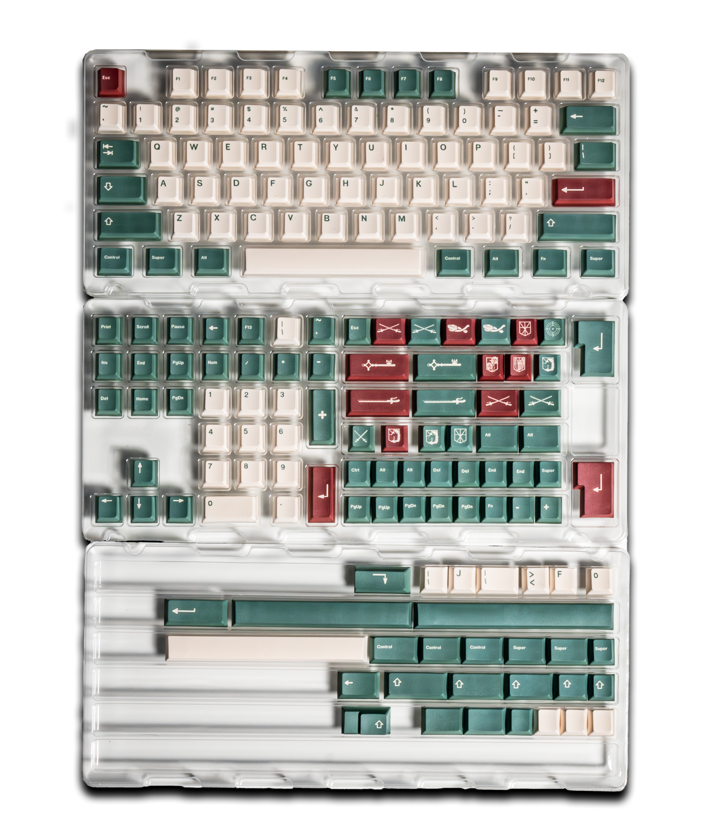 Attack on Titan PBT Keycaps