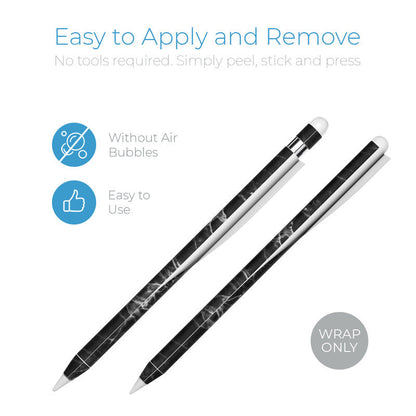 Black Marble - Apple Pencil Skin