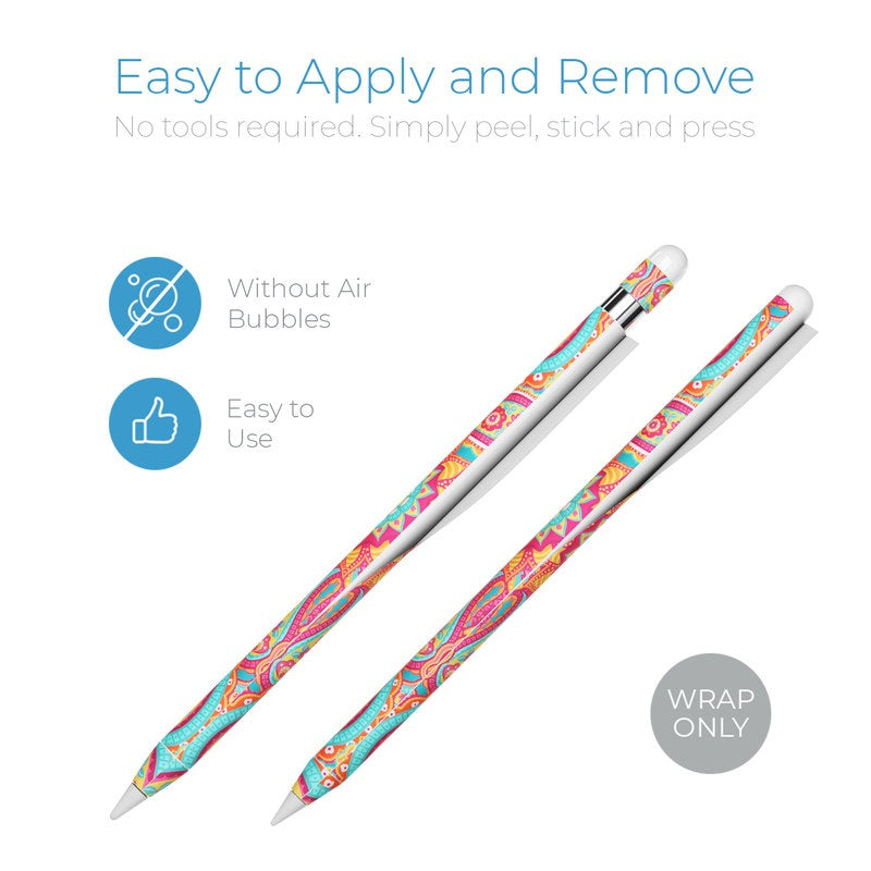 Carnival Paisley - Apple Pencil Skin