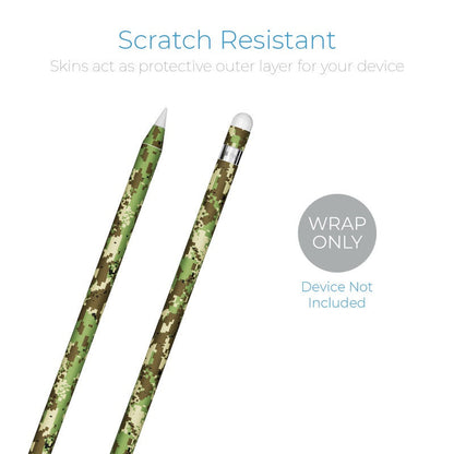 Digital Woodland Camo - Apple Pencil Skin