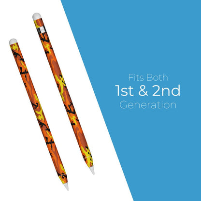 Orange Camo - Apple Pencil Skin