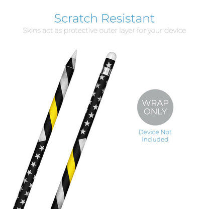 Thin Yellow Line Hero - Apple Pencil Skin