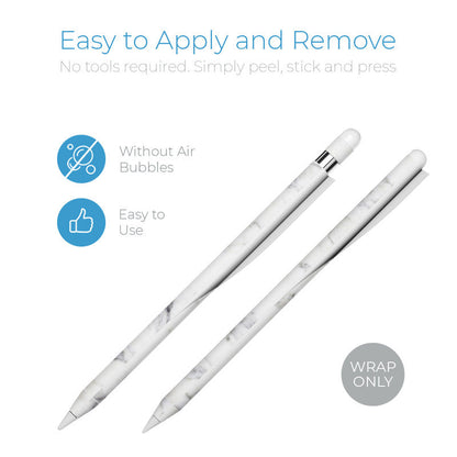White Marble - Apple Pencil Skin