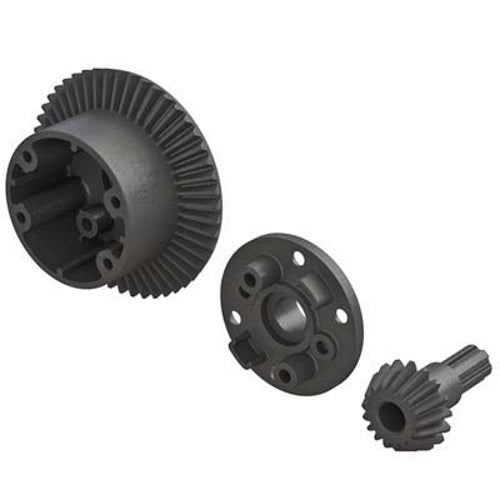 Arrma AR310802 Differential Case /49T Main Gear/17T Input Gear Set Senton Granite