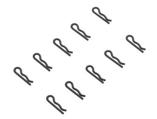 Arrma AR320209 Body Clip Small Fury Granite Raider Vorteks Nero 6S Nero Fazon