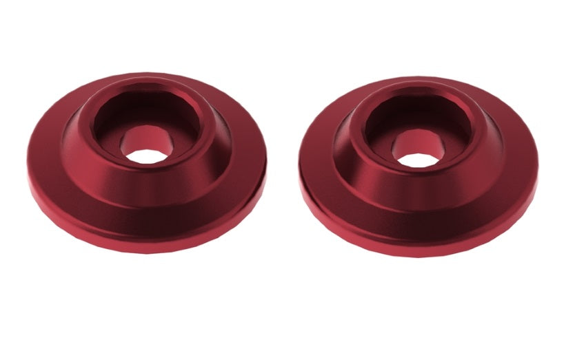 ARRMA AR320215 Wing Button Aluminum Red Typhon Talion Kraton (2)