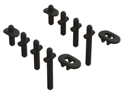 Arrma AR320453 Body Post Set Kraton Outcast