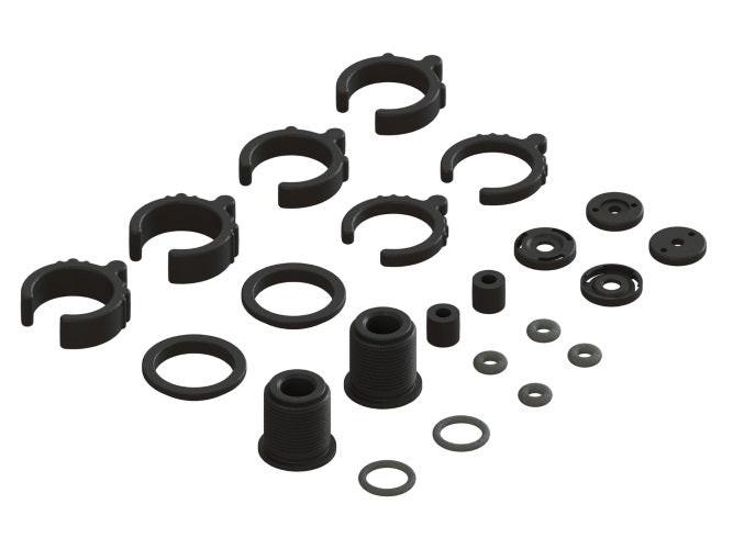 Arrma Composite Shock Part And O-Ring Set Senton Granite Typhon Big Rock