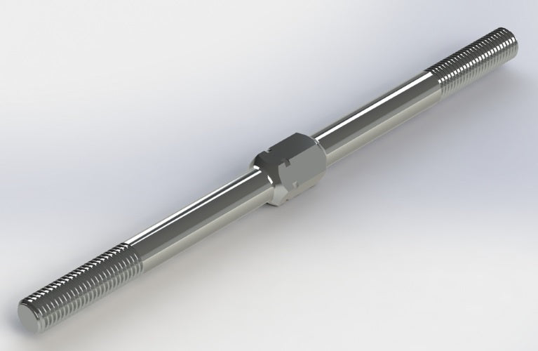 Arrma AR340100 Steel Turnbuckle 3X55MM (1Piece) Nero 6S Nero Fazon