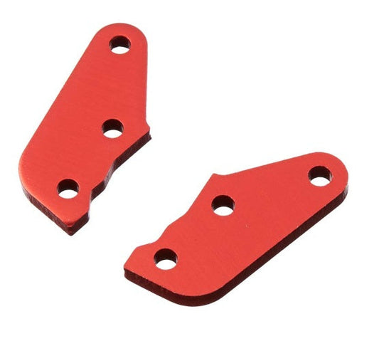 ARRMA AR340106 Steering Plate B Aluminum Red Senton (2)