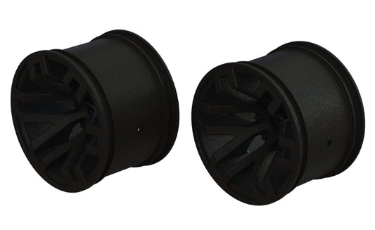Arrma AR510097 MT 2.8" Wheel 14mm Hex Black (2Pieces) Granite