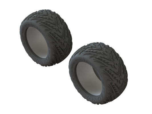 Arrma AR520048 Dboots Minokawa Lp Tires & Inserts (2Pieces) Kraton Outcast